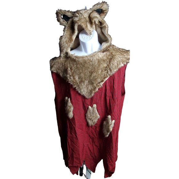 DreamGuy Shirts Dreamguy Mens Big Bad Wolf Halloween Costume Size